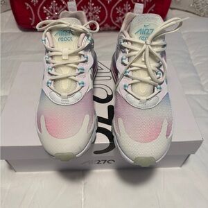 Nike Air Max 270 React Pastel Sneakers